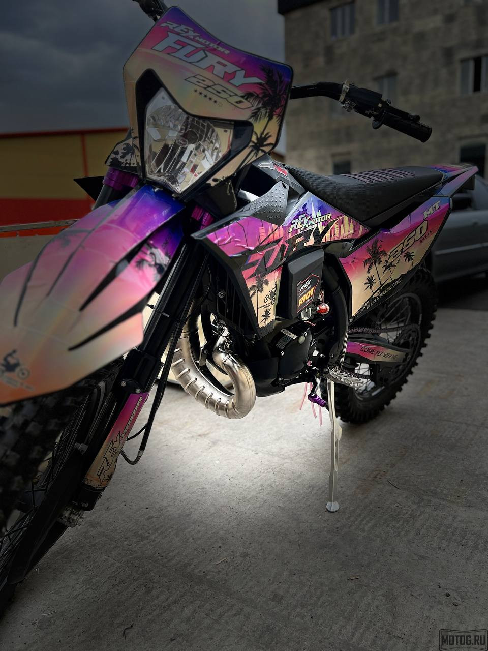 Купить эндуро мотоцикл REX FURY 2T — кроссовый мотоцикл 2Т с доставкой Купить эндуро мотоцикл REX FURY 2T — кроссовый мотоцикл 2Т с доставкой